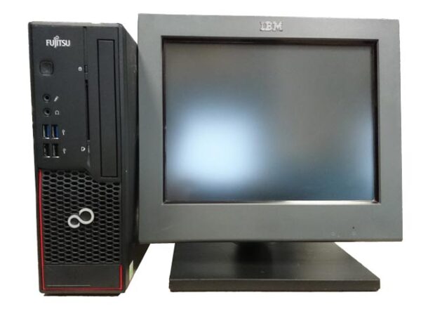 Реновирана POS система Fujitsu Esprimo C710 с монитор IBM 15"