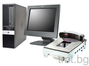 Комплект POS система HP RP5800 с Тъч монитор IBM M/T 4820-5GB и везна Magellan 9800i втора употреба