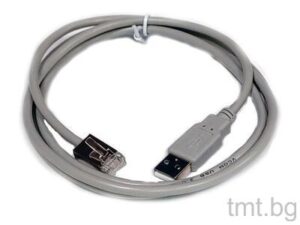 USB кабел съвместим с везна Mettler Toledo Ariva, вградена в баркод скенер Magellan 9800i