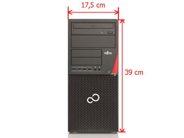 Компютър Fujitsu P956 Tower i5-6600 втора употреба размери