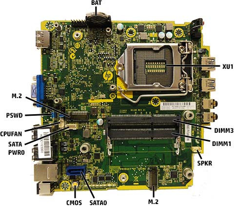Компютър HP 400G1 MINI i5 4590T втора употреба в отлично техническо състояние с минимални следи от употреба.
